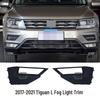 Fits 2017-2021 Tiguan L Lower Middle Grille Fog Light Frame Front Bumper Ventilation Cover