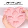 Silicone Mold Set Chocolate Cake Heart Shape Mold Mold Cake Tools Kitchen Materials 7 Pieces | Cake Molds