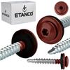 GTFP Panhead Farmer Screws 4.8x35mm RAL 3009