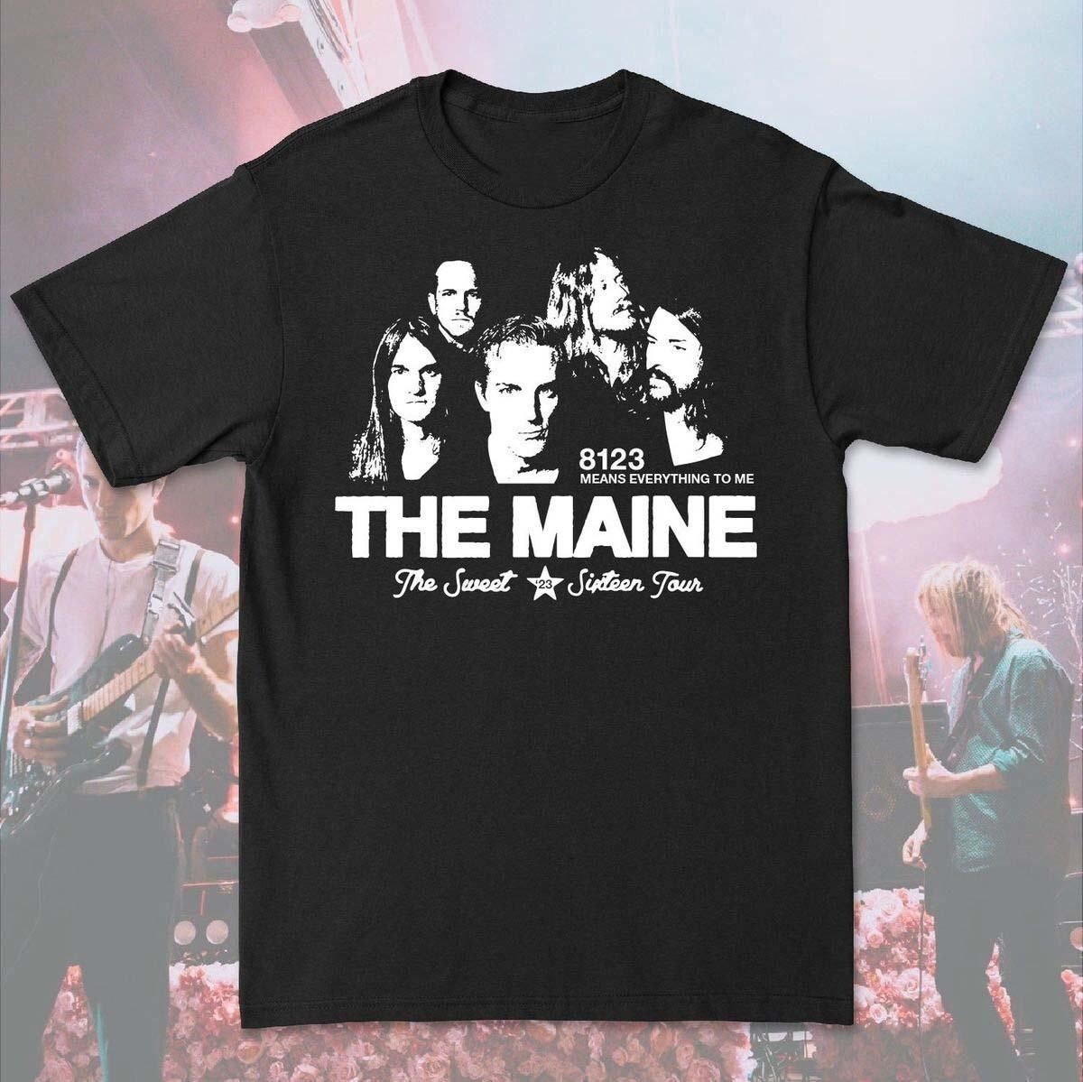 

The Maine Band Logo Size S To 4XL Gift For Fan T-shirt S разноцветный
