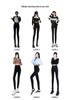 2026 High Waist Slimming Black Leggings: Women's Skinny Elastic Pants for Spring & Autumn 