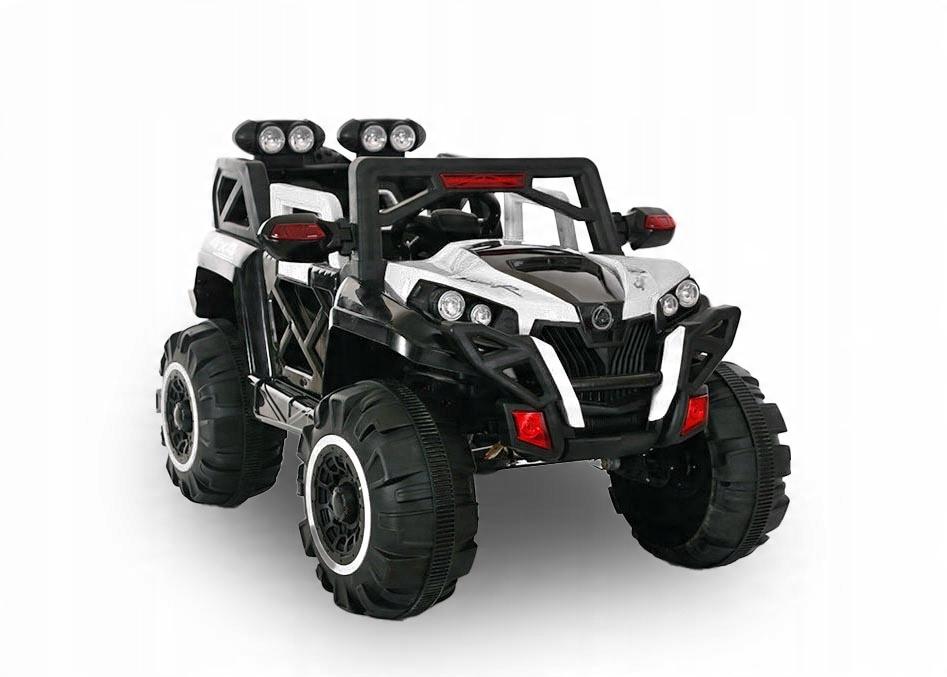 Auto Buggy Perfomance White Battery-Powered, Strong, Safe