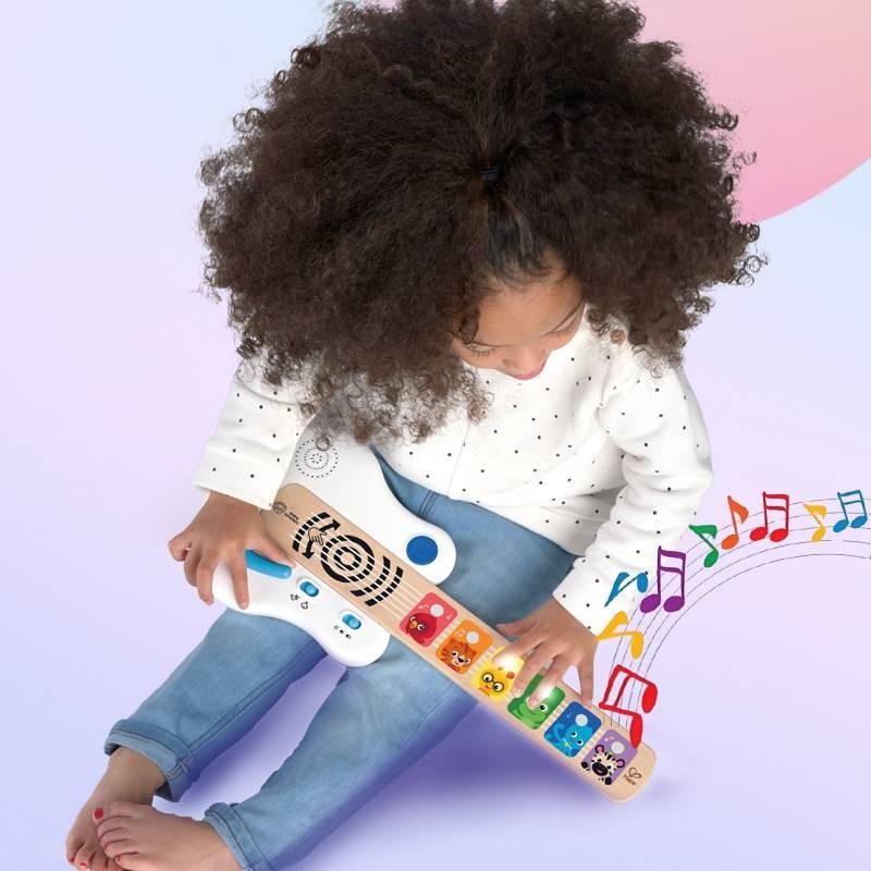 Artistic Smart Touch-control Singing Guitar Wooden Ukulele For Fun Learning Experience