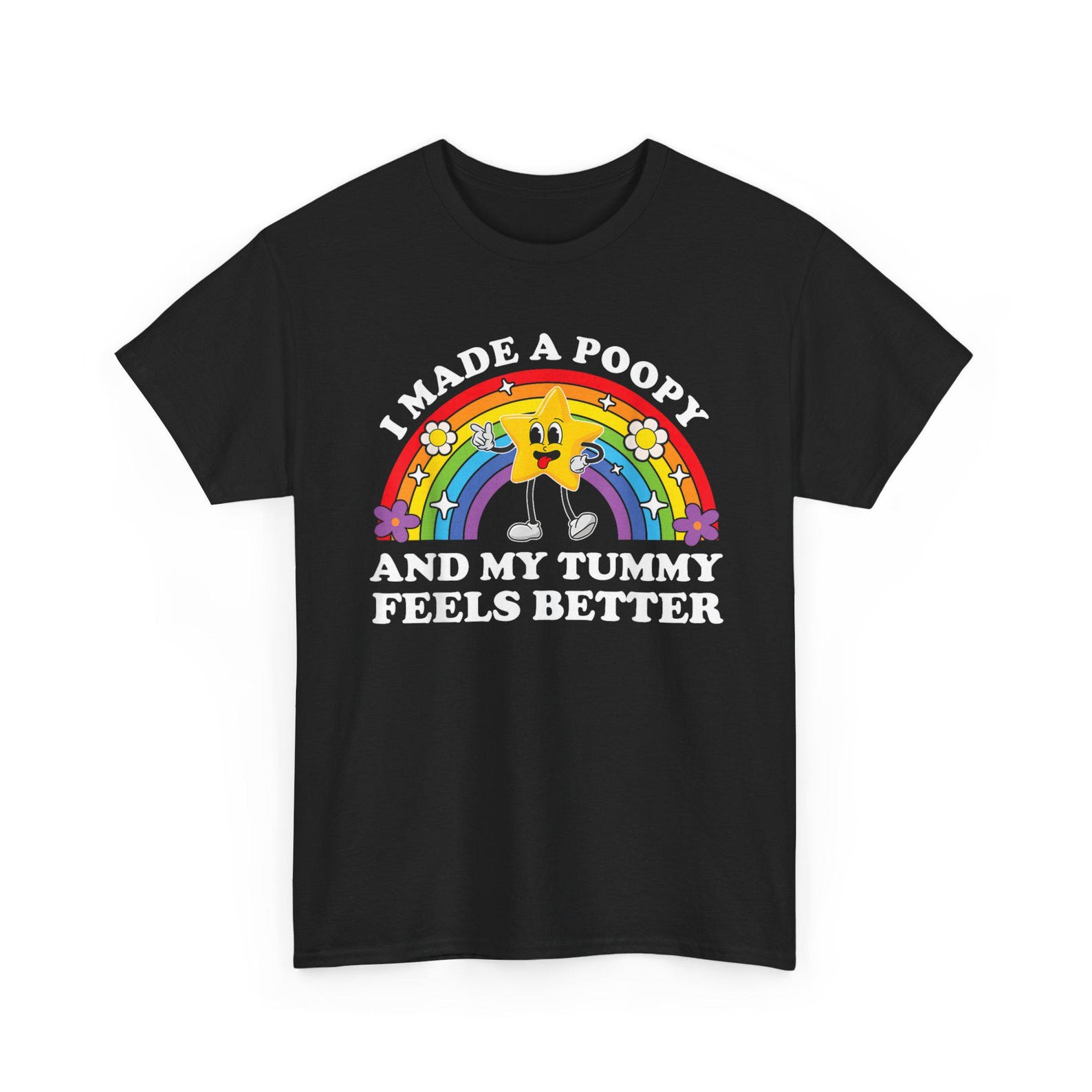 I Made A Poopy Funny Adult Humor T Shirt Silly Inappropriate Joke Graphic Tee L