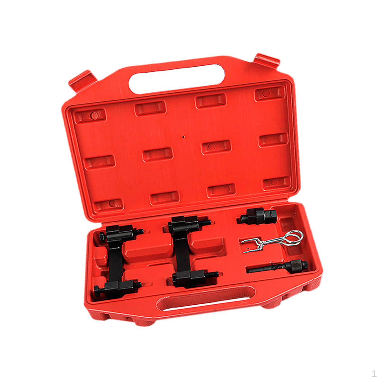 

Engine Camshaft Alignment Lock Timing Accessory. Directly Replaces Adjuster Tool. red box