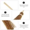 Iplusmile Mini Handwoven Brooms, Miniature Brooms, Resin Props for Halloween and Dollhouses, Set of 5