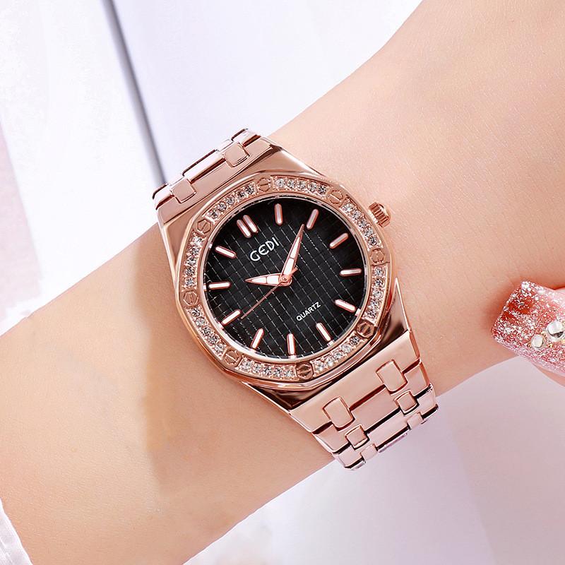 Womens Fashion Quartz Watch With Water Resistance For Casual Office Wear