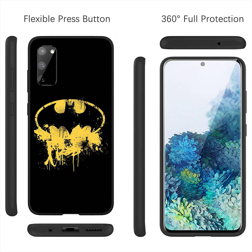 for iPhone 17 16 15 Xiaomi Poco F7 F8 X7 X6 C85 C75 C71 M8 Redmi Note 14 13 12 11 Pro Max 14C 13C 15C A4 Phone Case Comics Bruce Wayne Batmans Bat Man