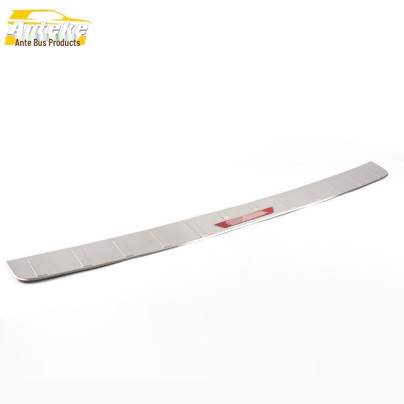 Stainless Steel Tailgate Trunk Guard for 2018 Sienna: Rear Plate Sequin Protection Accessory