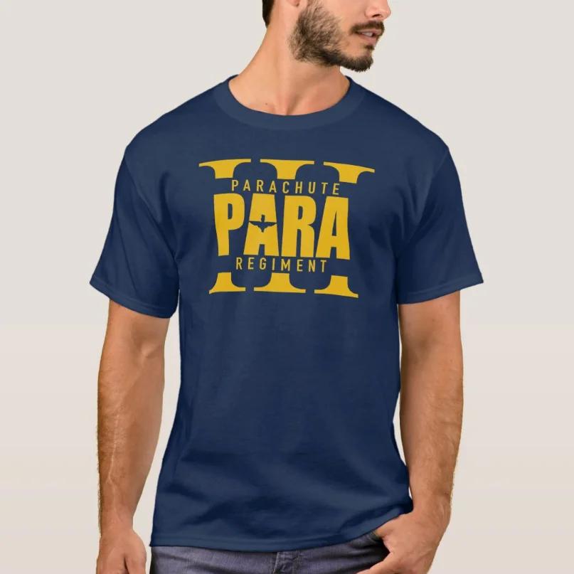 

British Army 3 PARA Parachute Regiment T-Shirt 100% Cotton O-Neck Summer Short Sleeve Casual Mens T-shirt Size S-3XL 4XL