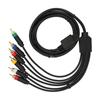 RGB RGBS Multifunctional Composite Cable Cord High Flexibility Soft Stable Component AV Cable with 4 BNC Heads