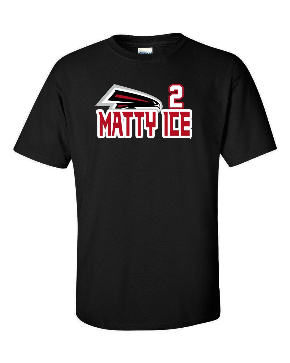 BLACK Atlanta Falcons Matt Ryan Matty Ice T-shirt jersey S-5XL XXXXL