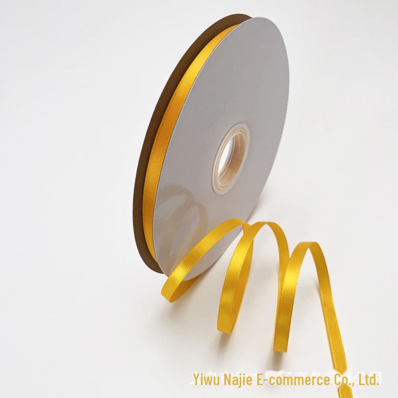 Gold Ribbon Set: 4cm, 2.5cm, 6mm Rolls for DIY Bows & Gift Decoration
