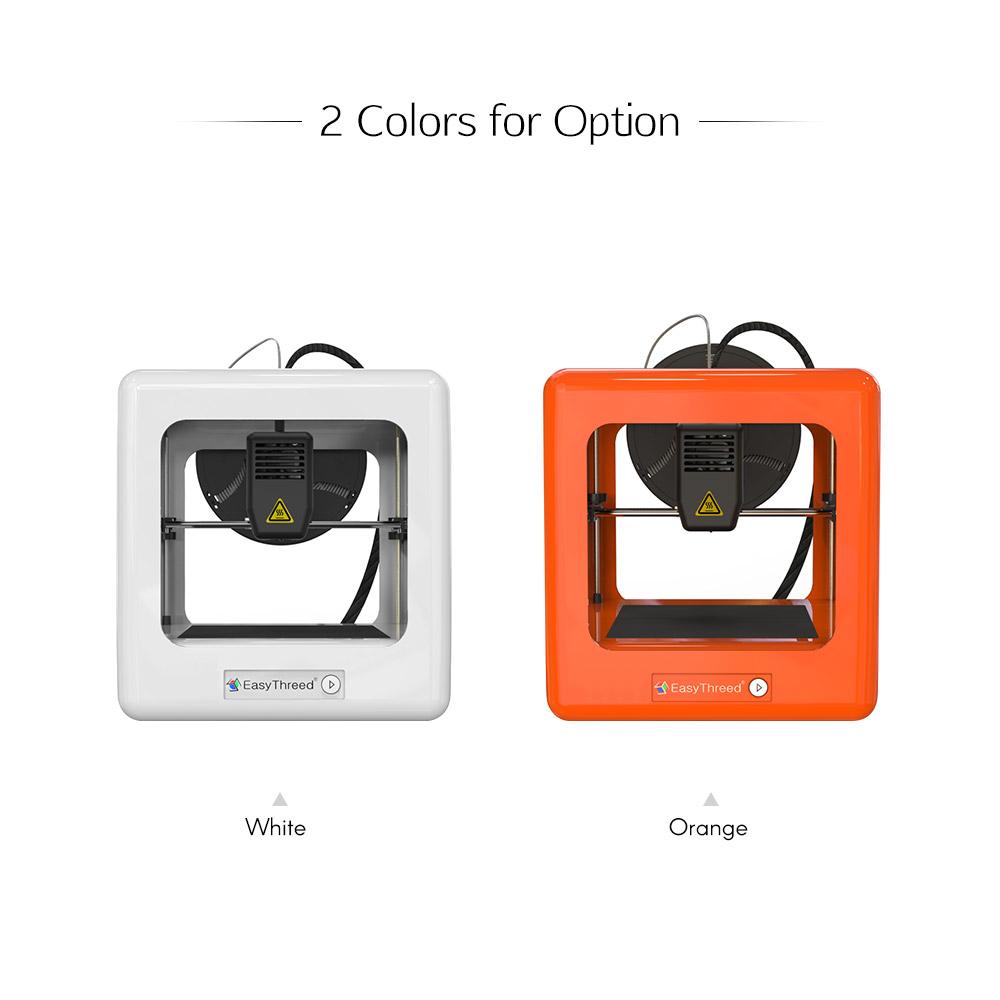 EasyThreed Entry Desktop 3D Printer for Kids Students No Assembling Quiet Working Easy High Accuracy