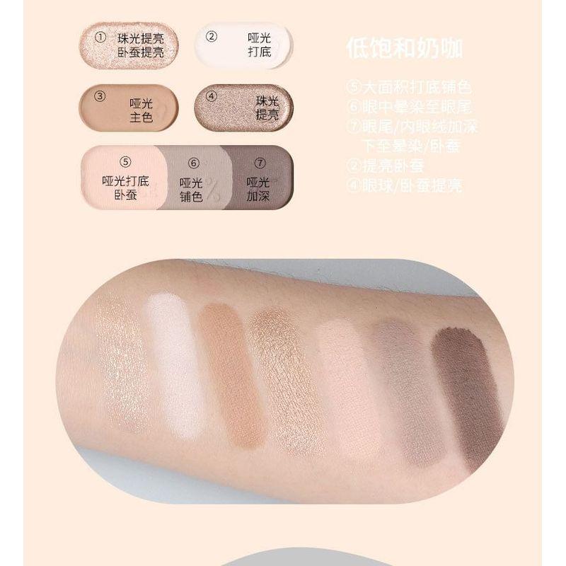 Biya - Vielseitige Keyboard-Lidschattenpalette - 3 Arten