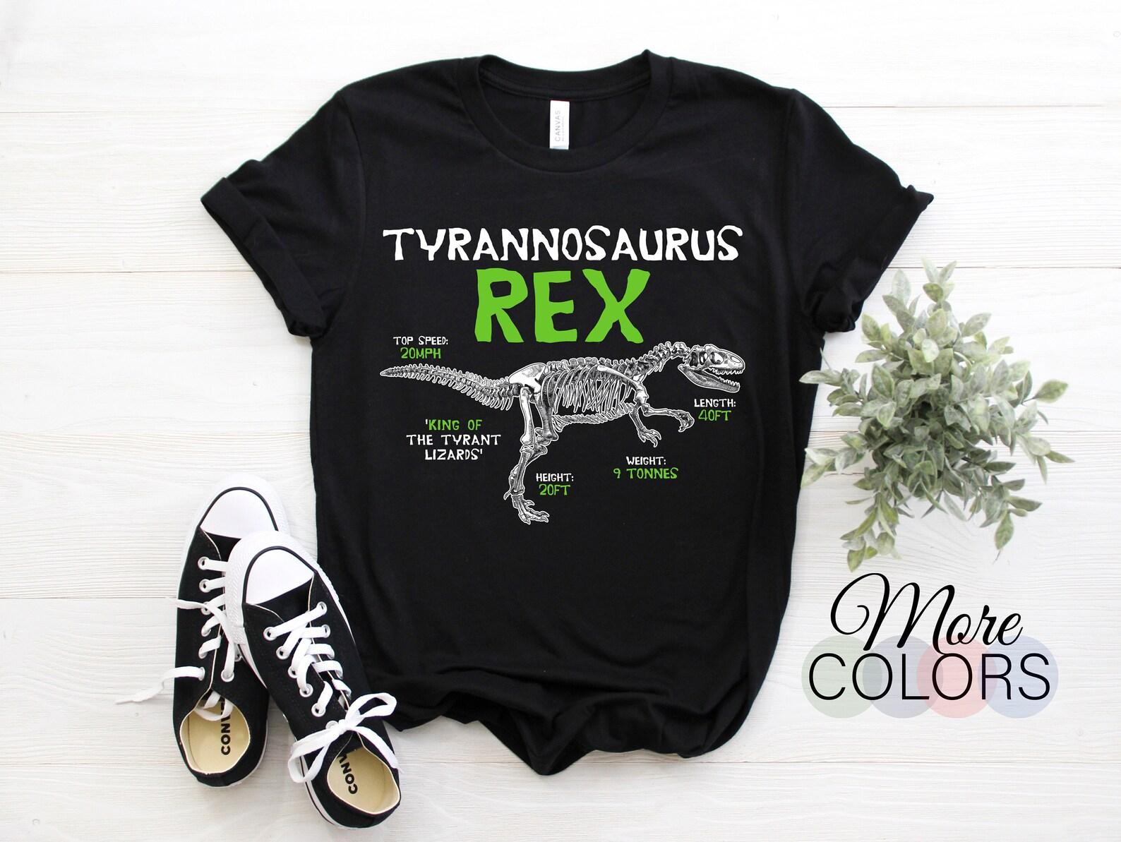Tyrannosaurus Future Paleontologist Paleontology Dino Dinosaurs Lover Gifts T-Shirt, Skeleton T-Rex, Skull Prehistoric, Visit Trip Museum, 120