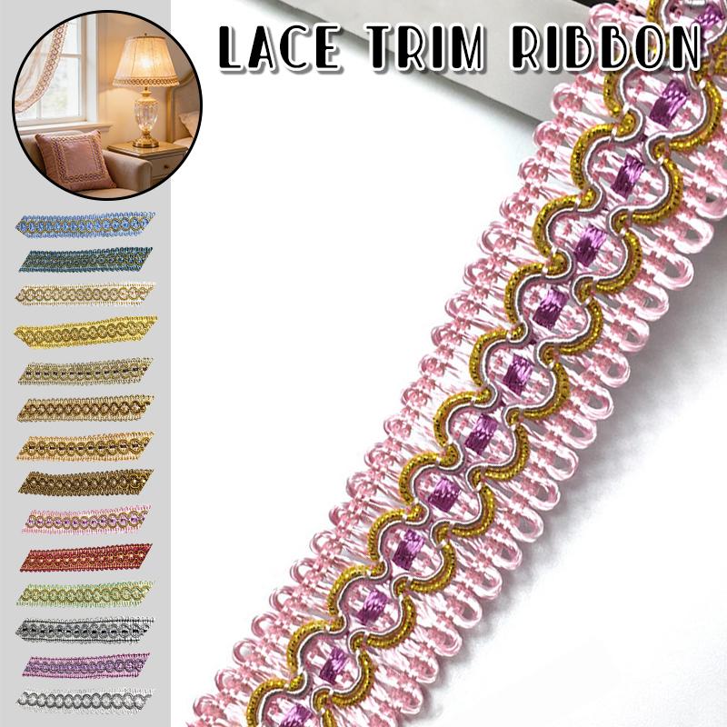 11.5M Tassel Braid Fringe 2cm Width Lace Trim Edge For DIY Sewing Lampshade Curtain Pillow Home Upholstery Decor Accessories