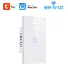 Graffiti US 120 WiFi+433 Smart Light Switch: Single/Zero Fire, Universal Model, Alexa Compatible.
