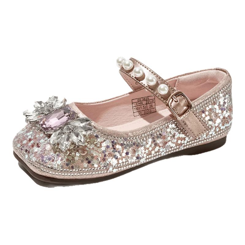 Belle Girls  Elsa Princess Crystal Walking Shoes 31