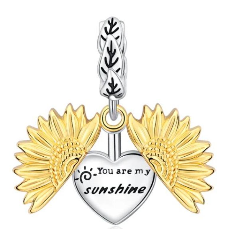 New Copper Angel Wing Charms Heart Bird Pig Pendants Fit Original Bracelets Necklaces Womens Fine Diy Jewelry Gifts