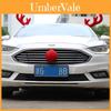 Festive Christmas Car Roof Decoration With Unique Deer Antlers Pvc And Cloth Material
