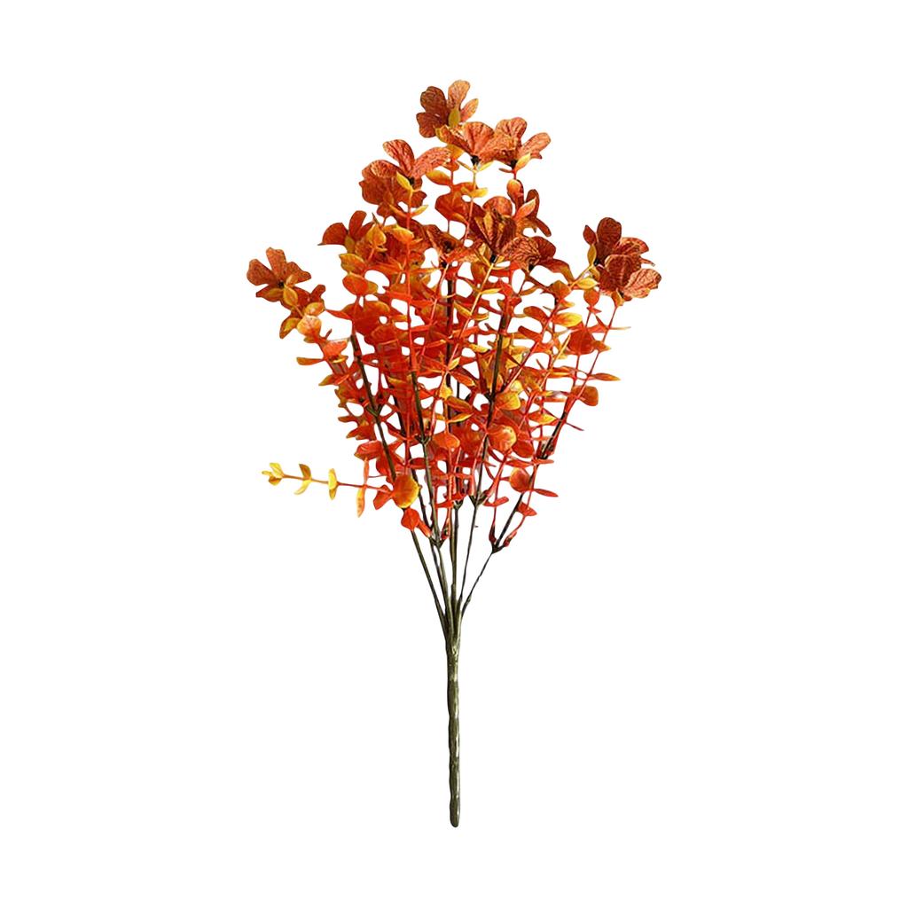 Artificial Flowers Outdoor Fall Imitation Green Plants For Porch Planters Thanksgiving Decoration - Fake Plants For Garden, Fireplace, Front Door