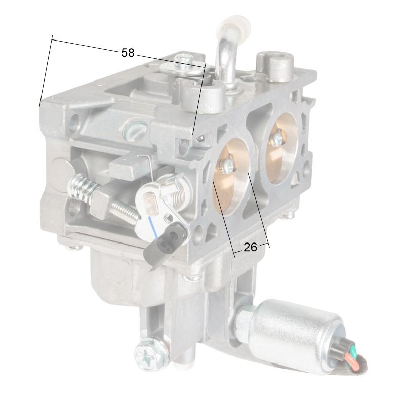 Gaźnik Loncin 2P82F Część Oryginalna 170022435-0001