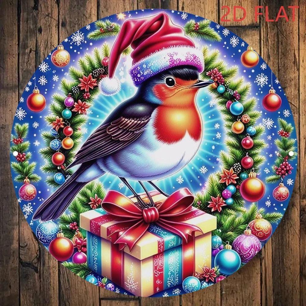 2D Flat Metal Wall Sign Decor