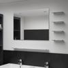 Day and Night - Day and Night Wall Mirror with 5 Shelves Silver 80x60 Cm
