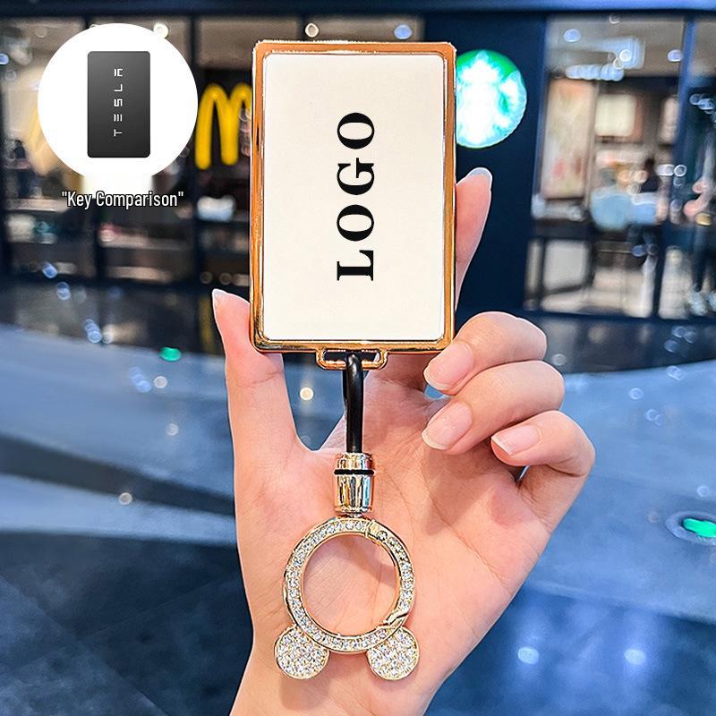 Suitable for Tesla Model Y Key Card Case, Model 3 Card Holder, and Model X 3rd Edition Car Shell Buckle.