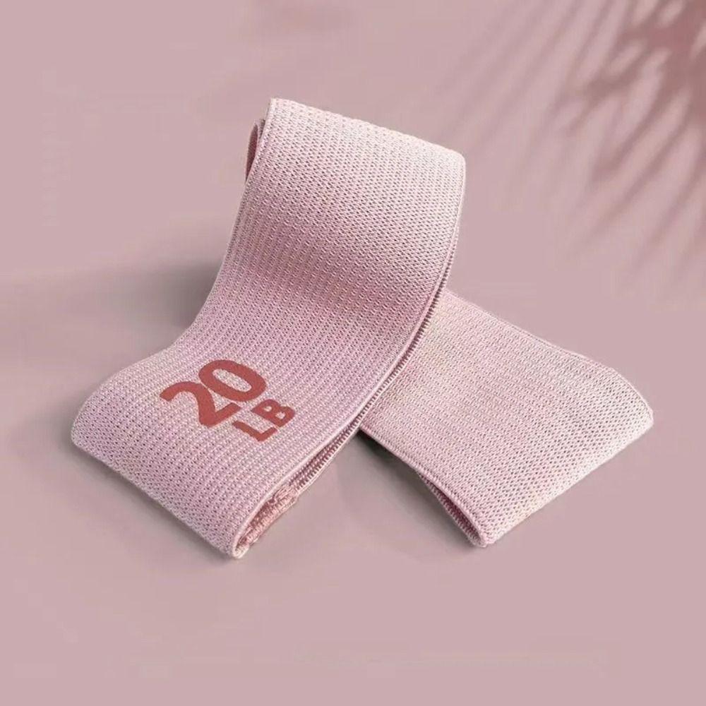 Elastic Yoga Fabric Elastic Bands 20LB 40LB 60LB 90LB Fitness Bands  Buttocks Expansion