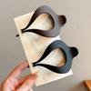 Trendy Matted Duckbill Hair Clip For Women 13cm Large Lazy Style Hair Claw Summer Outdoor Pan Hair Sharkgripper Hair Accessories