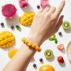 Resin Summer Dopamine Wrist Jewelry Cartoon Y2K Beaded Bracelet  Theme Park Travel Outfits