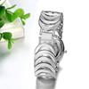 Und niedliche Uhren mit abnehmbarem analogem und wasserdichtem Erhältlich in Silber und Ein tolles Geschenk für und Beliebtes, stilvolles Damenarmband, Anzeige, Design.