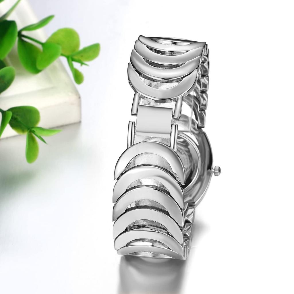 Und niedliche Uhren mit abnehmbarem analogem und wasserdichtem Erhältlich in Silber und Ein tolles Geschenk für und Beliebtes, stilvolles Damenarmband, Anzeige, Design.