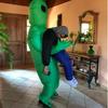 ET Alien inflatable suit Alien Monster Inflatable Costume Scary Green Alien Cosplay Costume For Adult Party Festival Stage
