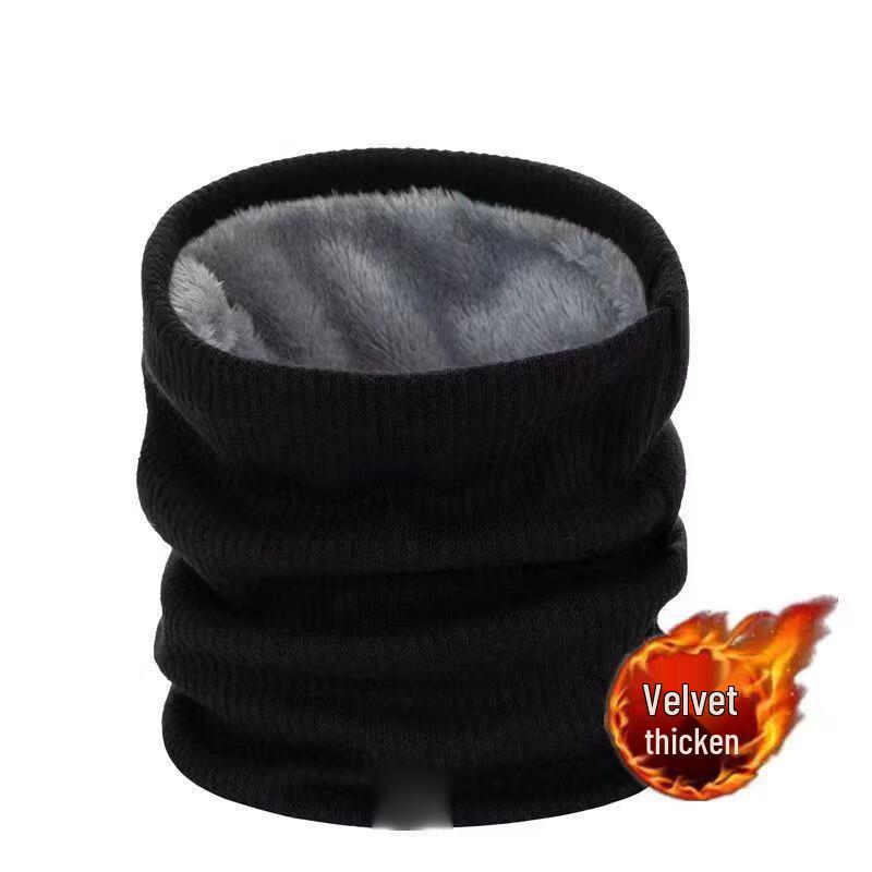 Xuantu Windproof Thickened Fleece Neck Warmer черный