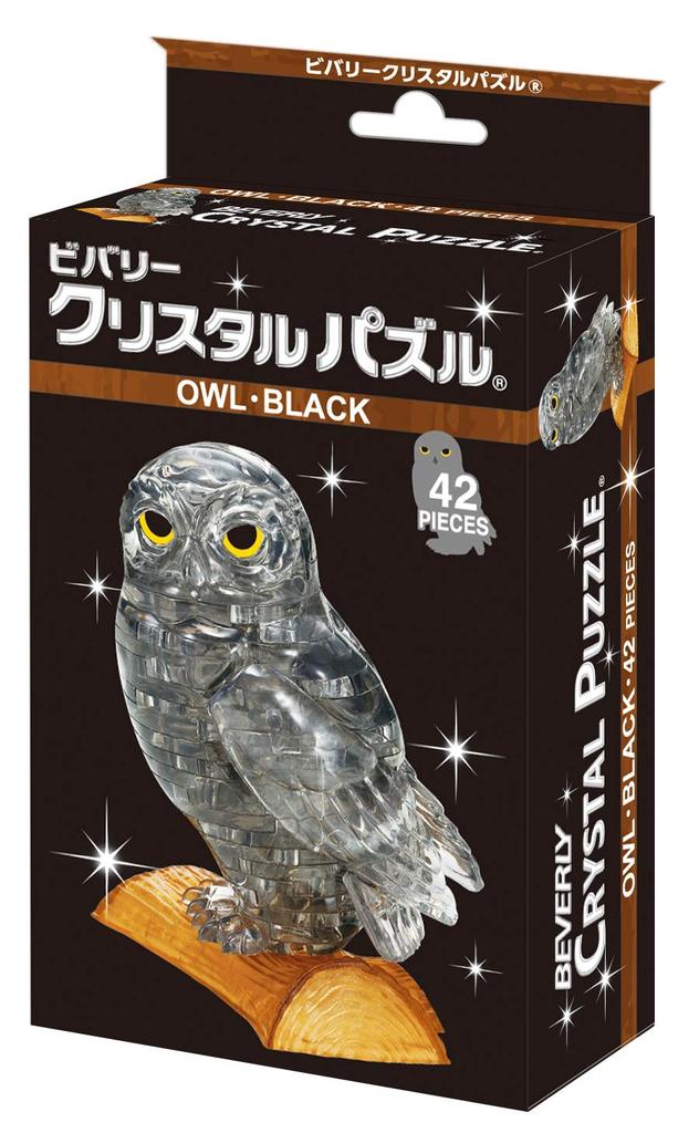 Crystal Puzzle Owl Black 42-piece
