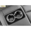 For Cadillac XT6 - Black Titanium Rear Water Cup Panel Frame Trim