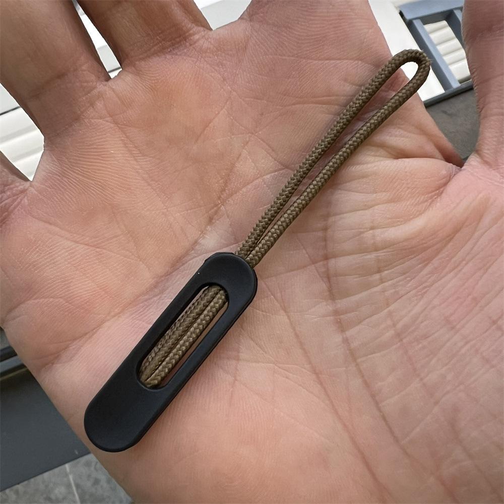10PCS Zipper Pull Puller End Fit Rope Tag Fixer Zip Cord Travel Bag Suitcase Backpack Anti-Loss Puller Tab Replacement Clip