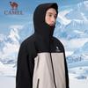 CAMEL Men's Fall/Winter Outdoor Windproof Hard Shell Single Layer Jacket