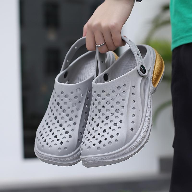 Sandals Men Comfortable Beach Shoes Male Summer Slip On Slippers Women 2024