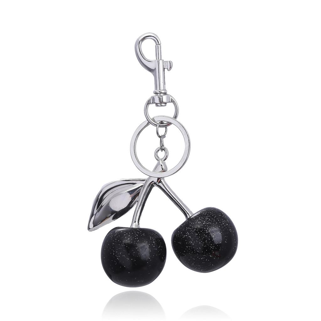 Tree Resin Cherry Keychain For Women Gifts With Creative Car Decorals And Fashion Style