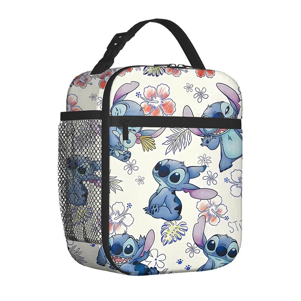 Qi Portable Lunch Bag Primary And Secondary School Students Full Printed Meal Bag Ice Bag Picnic Ice Bag