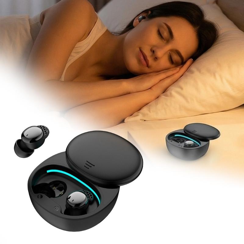 Wireless In Ear Headphone with Noise Isolation Sleep Mode Bluetooth-compatible 5.3 Fast Connect & 5.5 Hour Play time for Side Sleep