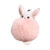 Cross-border Cartoon Keychain: Cute Animal Plush Ball Pendant for Handbags & Cars