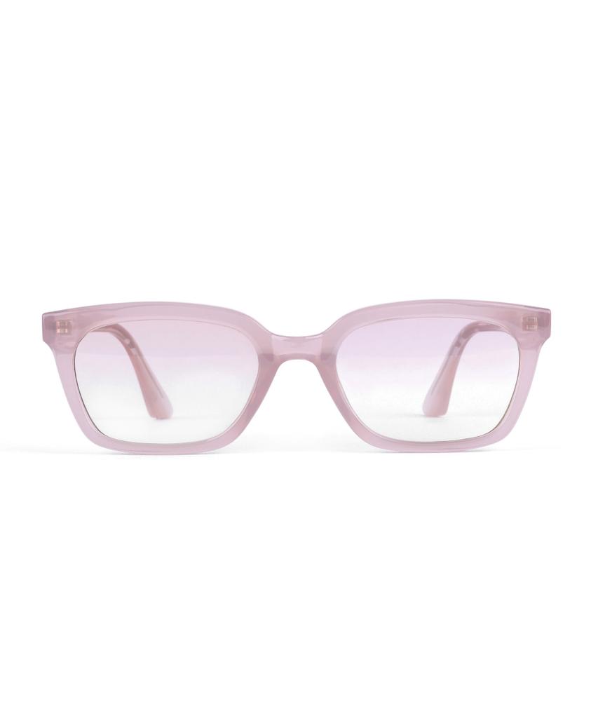 Hangeul Geek Chic Edge Sunglasses Pink