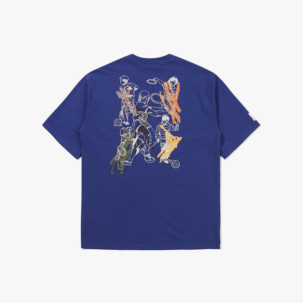 Diadora Legacy Short Sleeve T-Shirt Blue