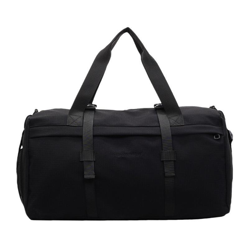 Large Capacity Sports Fitness Bag Separation Shoes Bags Shoulder Bag Plaid Storage Travel Bag