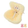Doll Car Seat for Car Air Vent Cute Functional Soft Furry Safety Car Seat Ornament Decoration Displa